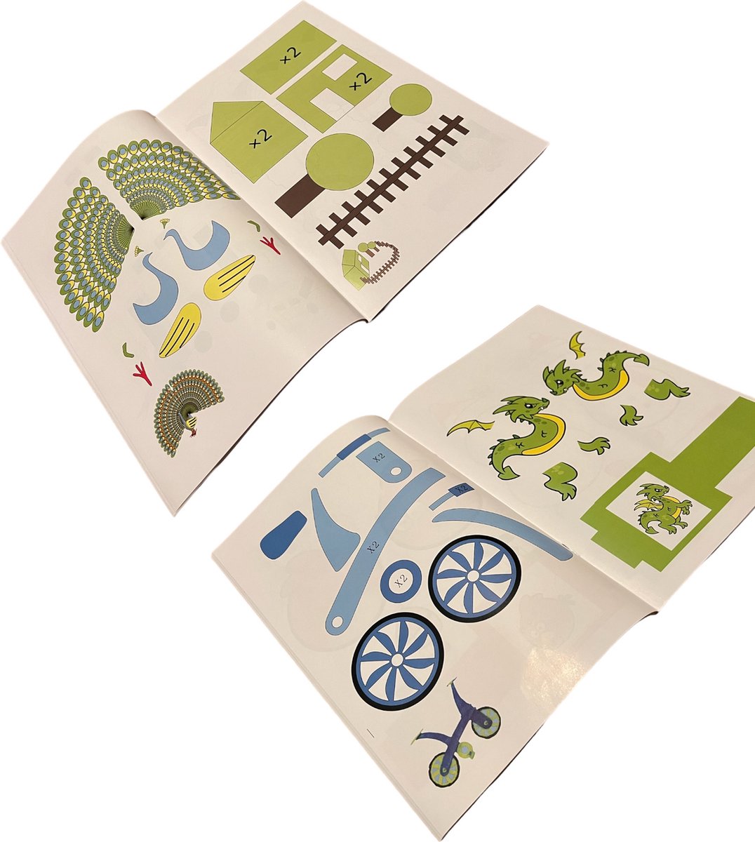 Vleugel 3D Pen Tekenboek voor Kinderen - Inspirerende Modellen