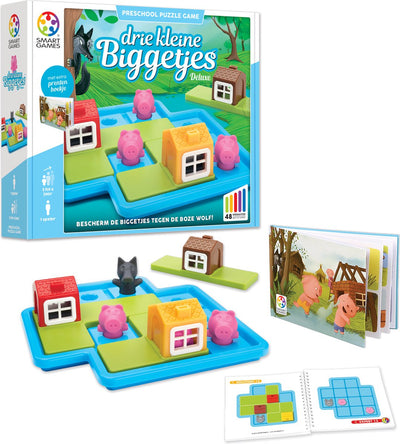 SmartGames Drie Kleine Biggetjes Deluxe Spel