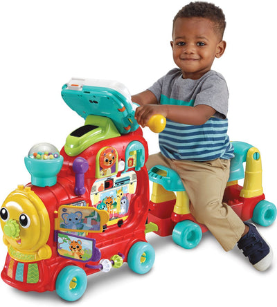 VTech Baby Rijd & Leer Letterlocomotief - Educatief Speelgoed