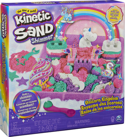 Kinetic Sand Shimmer Unicorn Kasteelset met 907g Zand