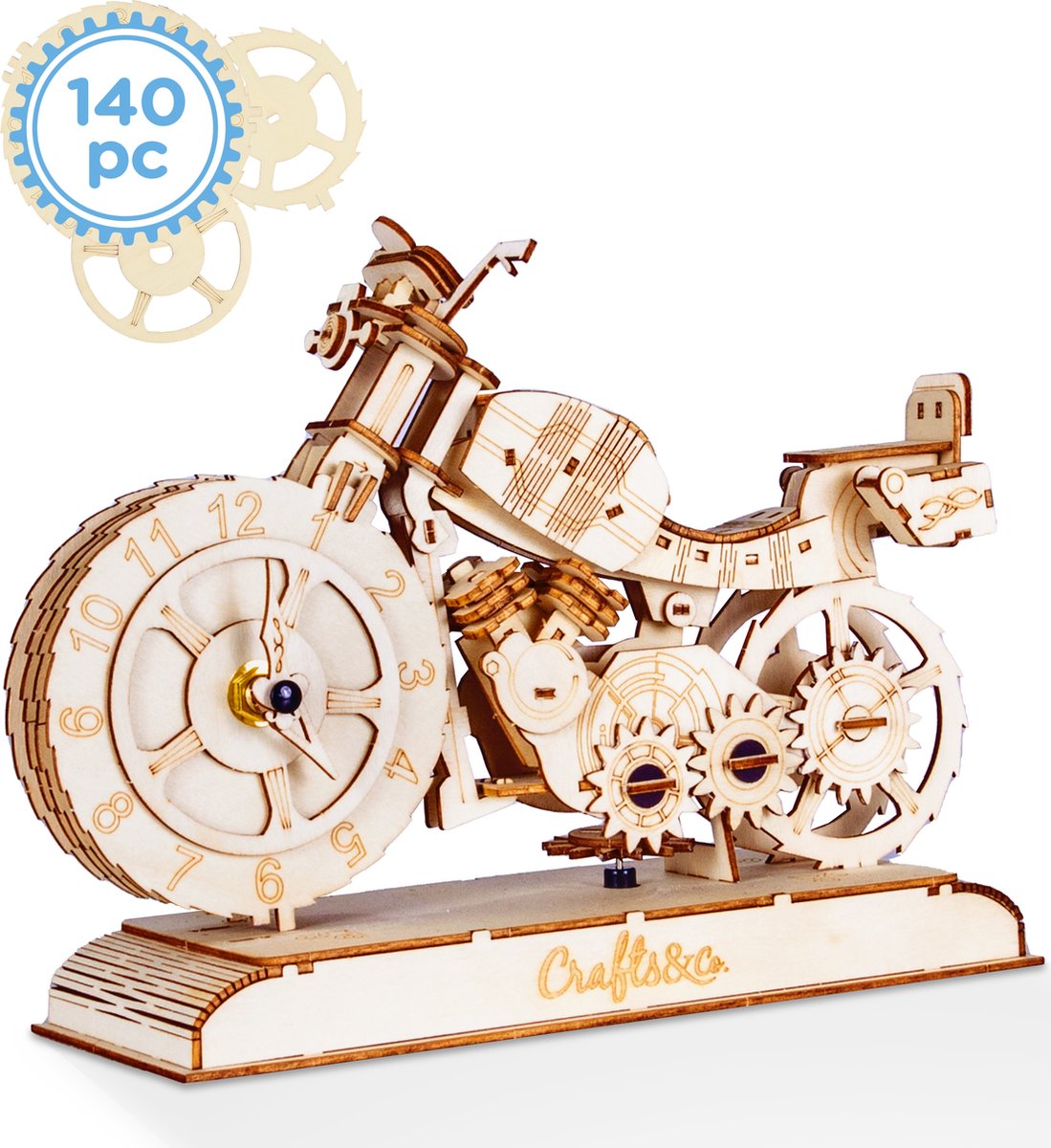 Crafts&Co Miniatuur Bouwkits voor Volwassenen en Kinderen - 137 Stuks