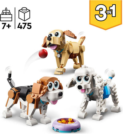 LEGO Creator 3-in-1 Schattige Hondenset - 31137