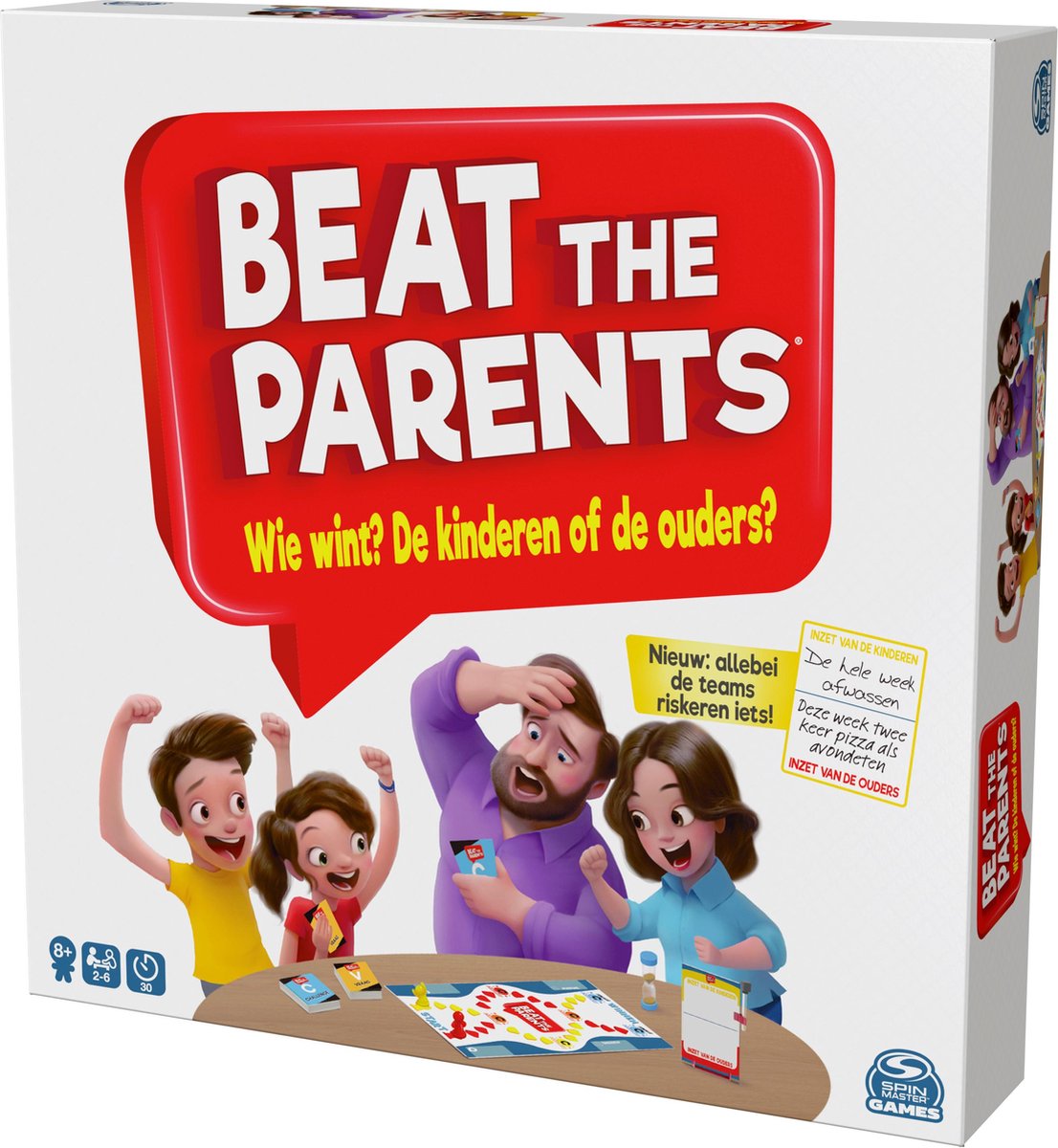 Spin Master Beat the Parents Vragenquiz voor de Familie