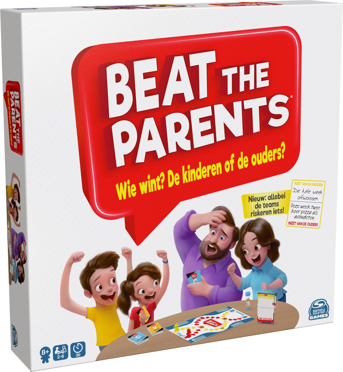 Spin Master Beat the Parents Vragenquiz voor de Familie