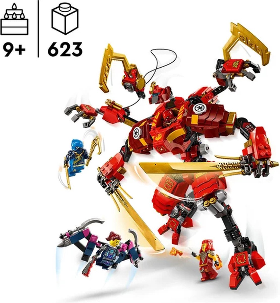 LEGO Ninjago Kai's Ninja Klimgordel Robot - 71812