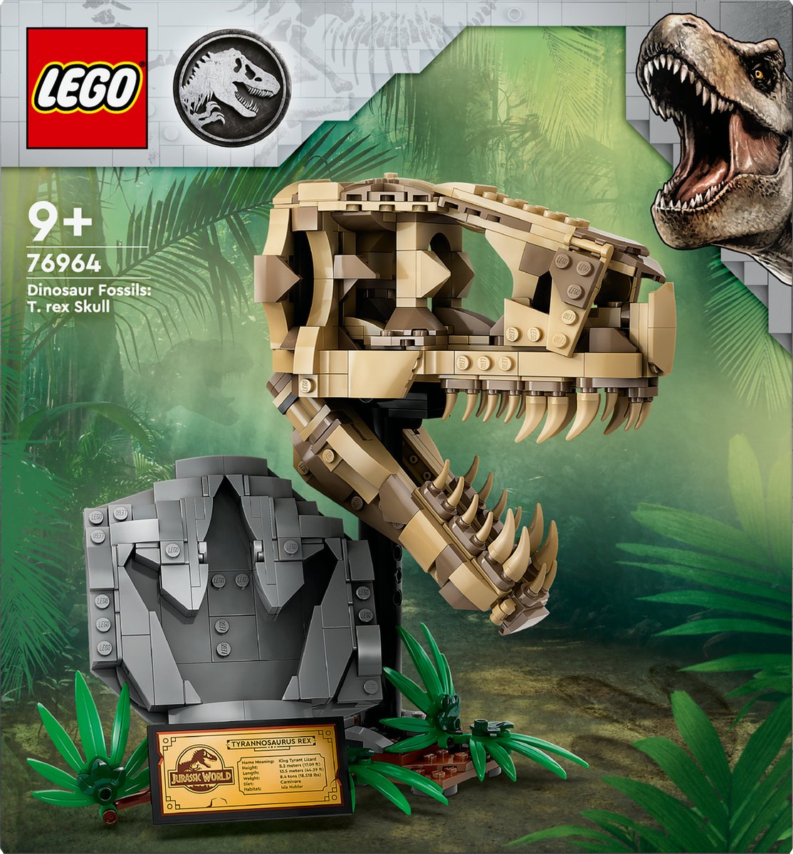 LEGO Dinosaurus Fossielen: T. rex Schedel - 76964