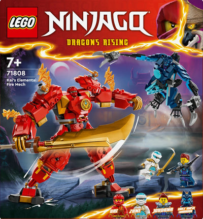 LEGO NINJAGO Kais Elementaire Vuurrrobot - 71808