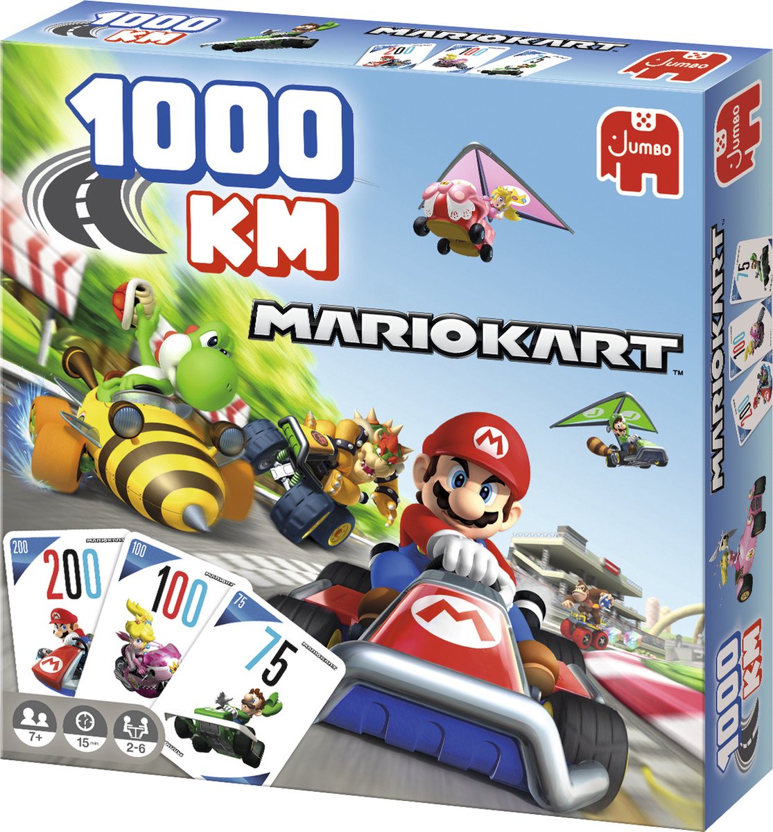Jumbo Mario Kart 1000KM Bordspel