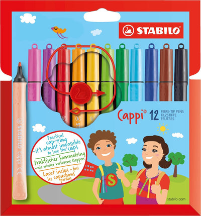 STABILO Cappi Kleurset - 12 Kleuren