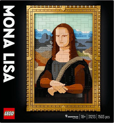 LEGO Art Mona Lisa - Iconisch Kunstwerk Bouwset - 31213
