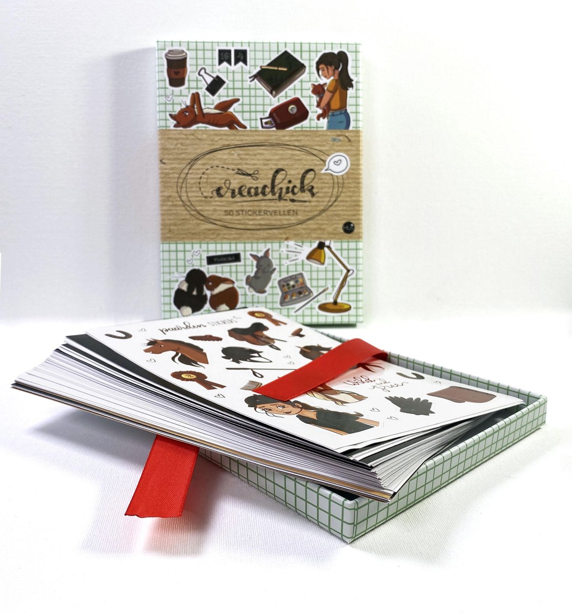 Creachick Creatieve Stickerbladen Set