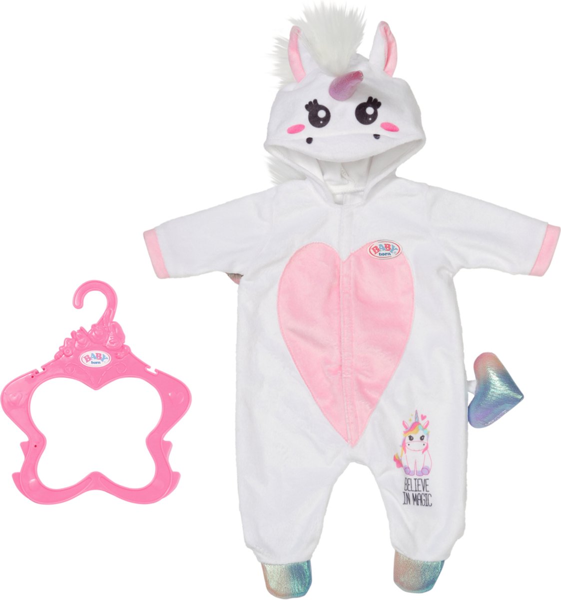 BABY born Magische Unicorn Onesie voor Poppen