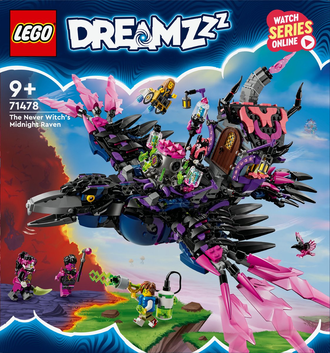 LEGO DREAMZzz De Middernacht Raaf van de Heks - 71478