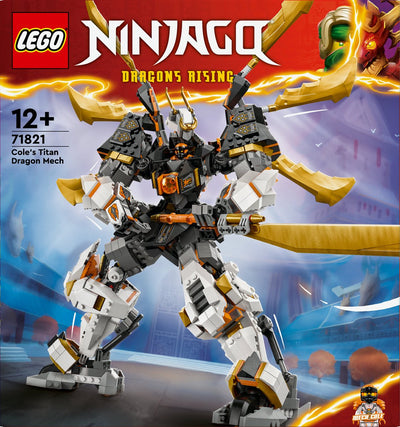 LEGO NINJAGO Cole's Reusachtige Drakenrobot - 71821