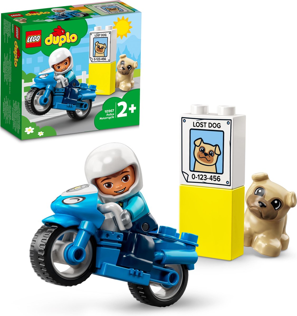 LEGO DUPLO Politie Motorfiets - 10967