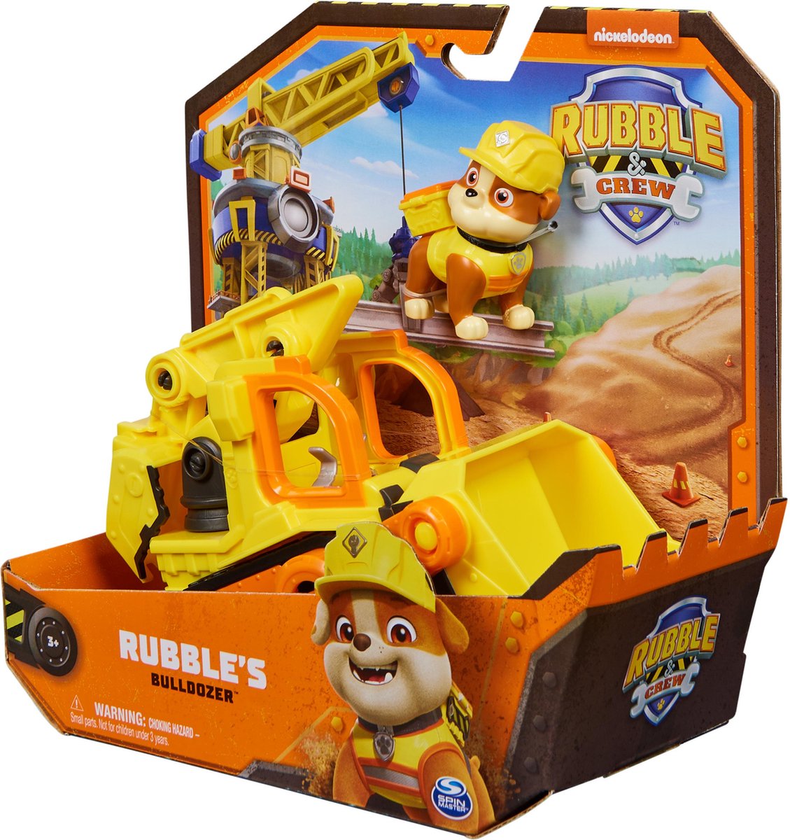 Rubble & Crew Speelset met Bulldozer en Rubble-figuur