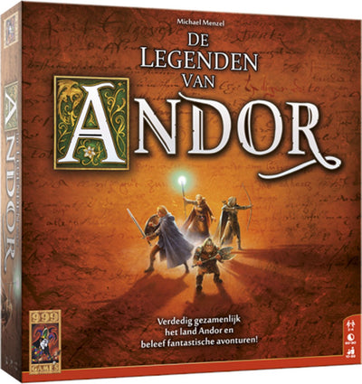 999 Games De Legenden van Andor Bordspel Rollenspel