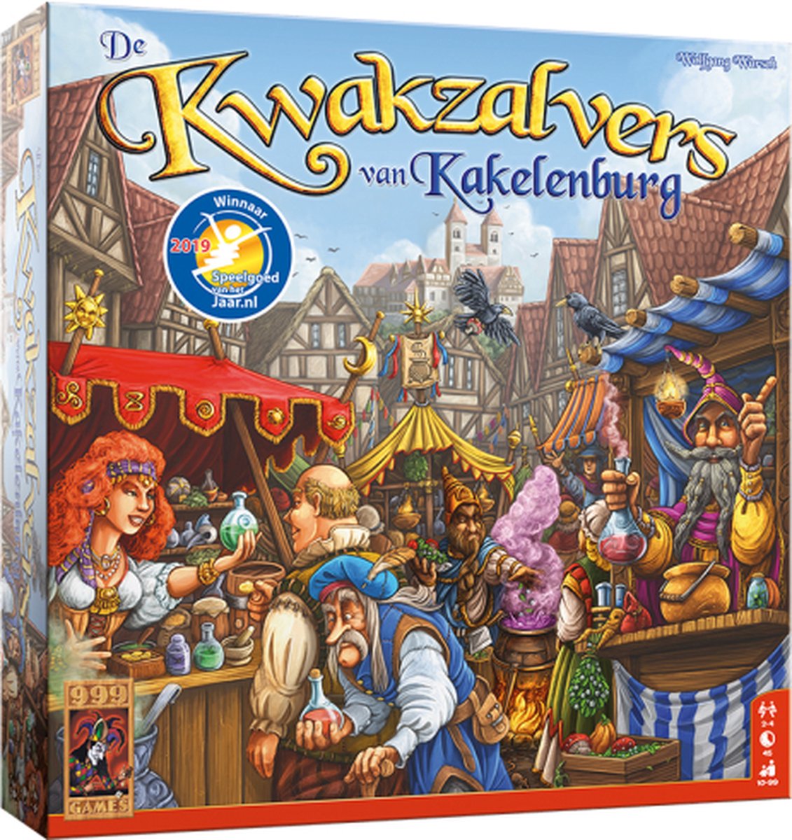 999 Games De Kwakzalvers van Kakelenburg Strategiespel