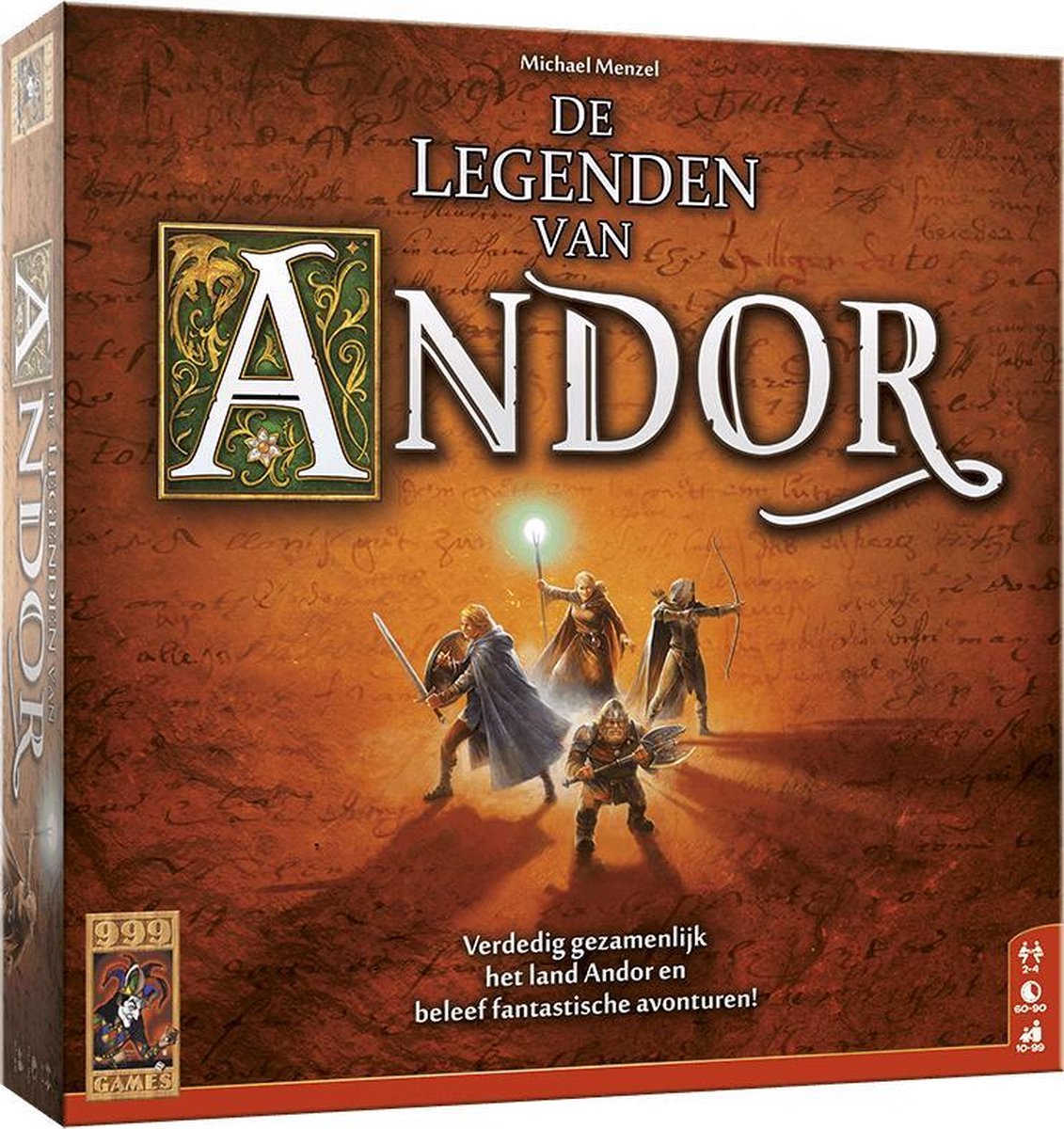 999 Games De Legenden van Andor Bordspel Rollenspel