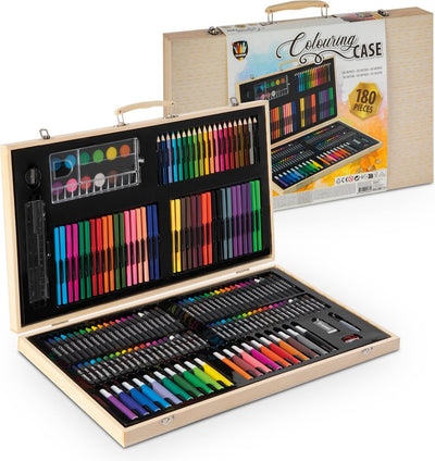 Grafix MEGA XXL Creatieve Tekenset voor Kinderen - 180 Stuks