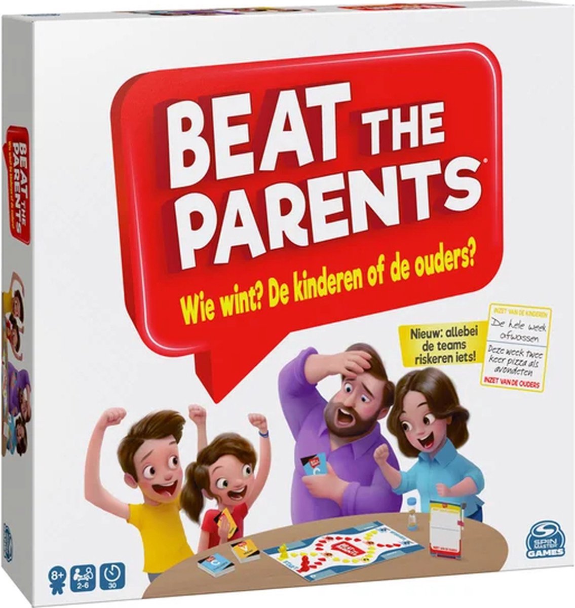 Spin Master Beat the Parents Vragenquiz voor de Familie