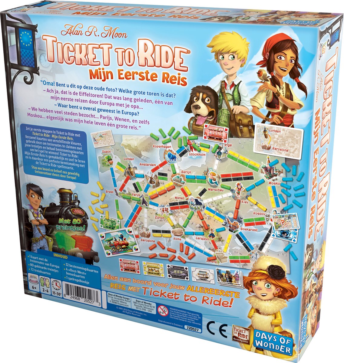 Days of Wonder Ticket to Ride: Mijn Eerste Reis Bordspel