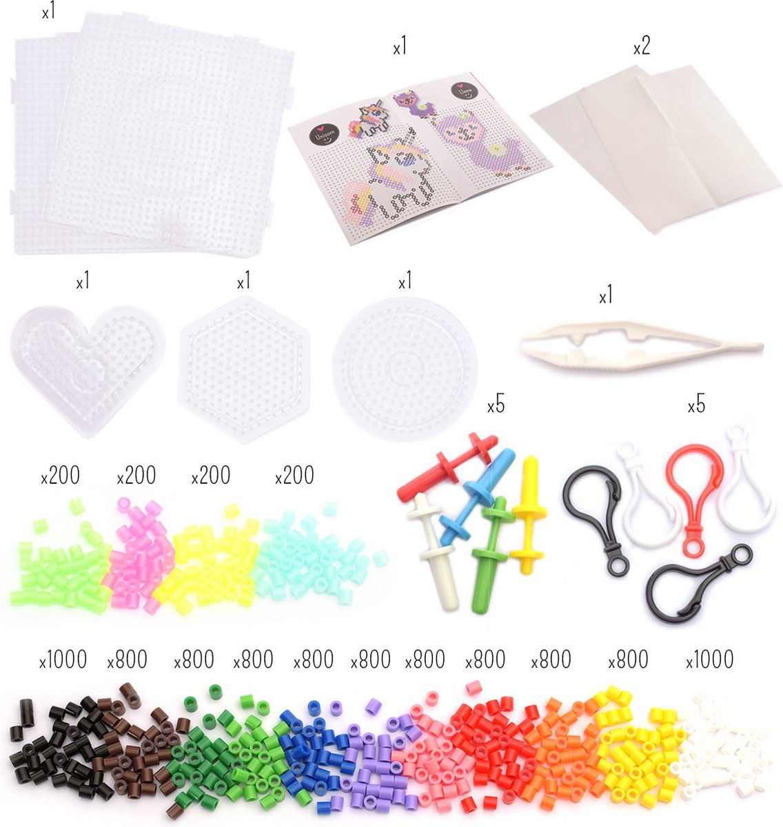 Vaessen Creative Luxe Kralenset voor Creatieve Ontwerpen