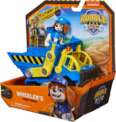 Rubble & Crew Kiepwagen Wheeler met Speelfiguur en Beweegbare Delen