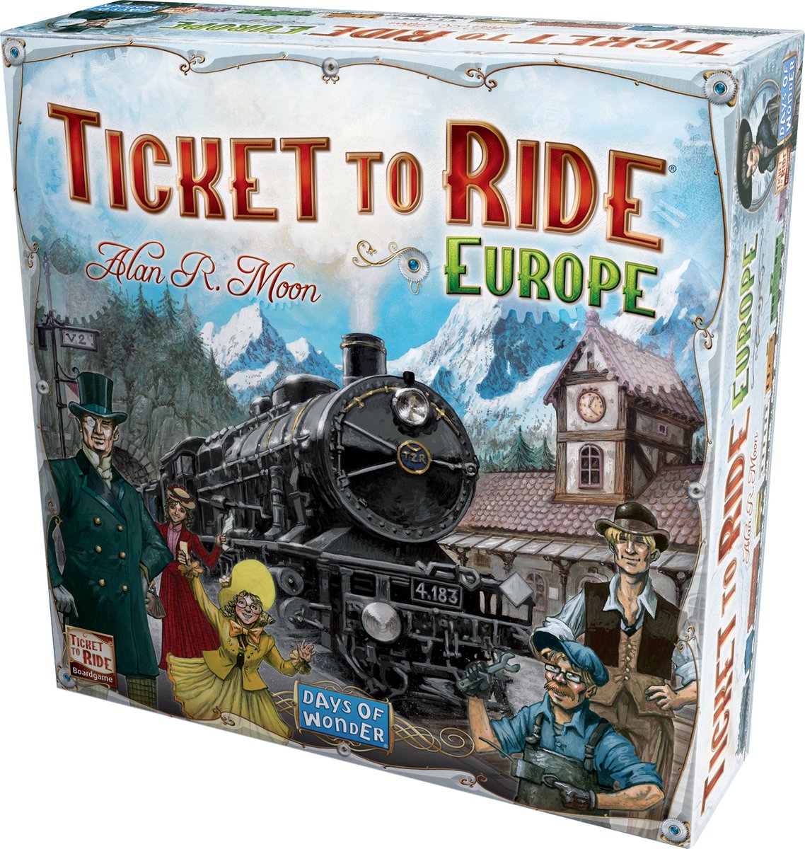 Days of Wonder Ticket to Ride - Europa Bordspel Strategie