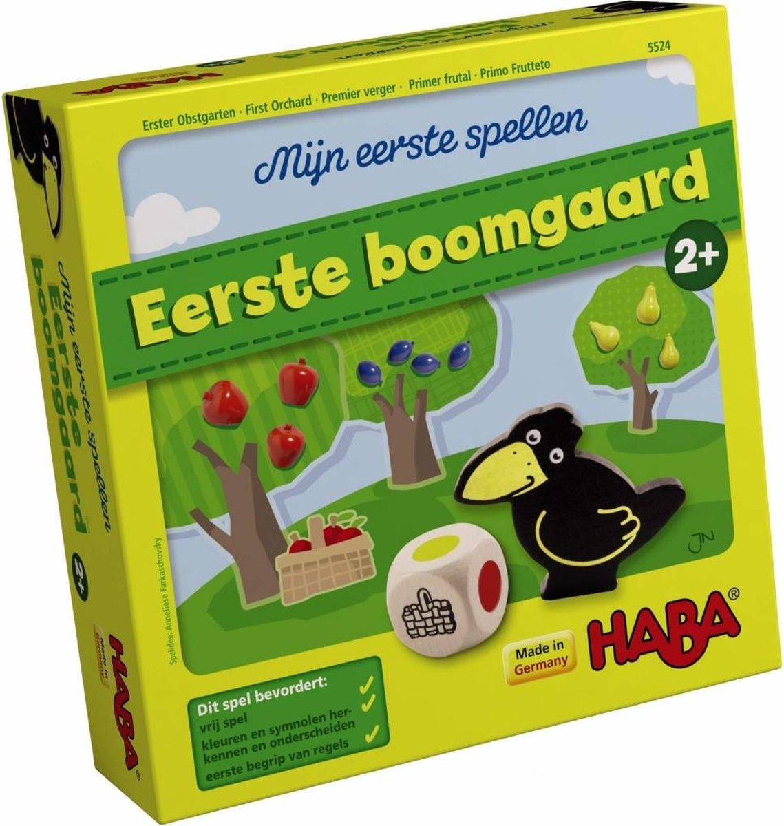 HABA Mijn Eerste Spel – Mijn Eerste Boomgaard