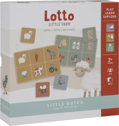 Little Dutch - Little Farm Lotto Spel FSC