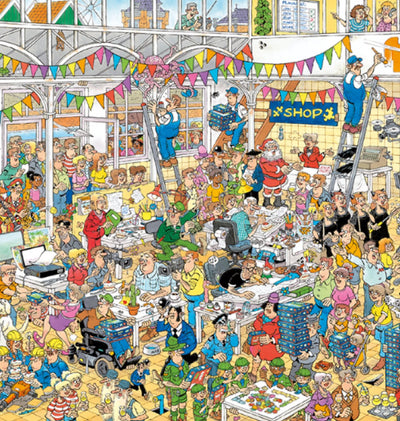 Jan van Haasteren Puzzel 1000 Stukjes - 10 Jaar Jubileum