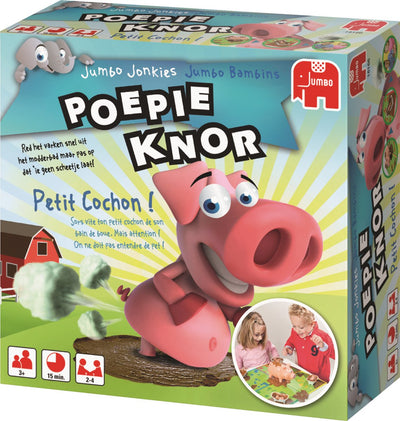 Jumbo Jonkies Poepie Knor Kaartspel voor Gelukzoekers