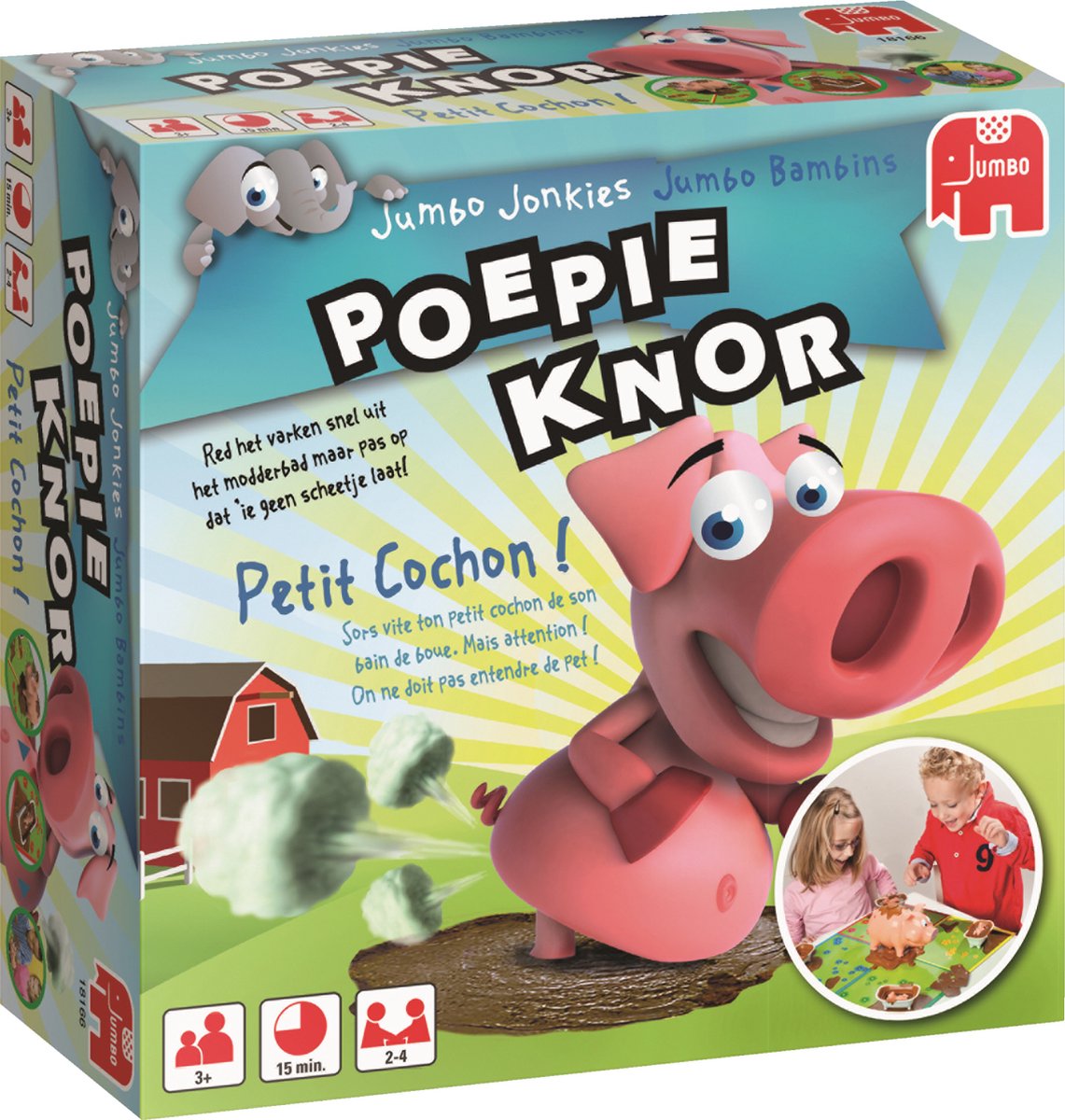 Jumbo Jonkies Poepie Knor Kaartspel voor Gelukzoekers