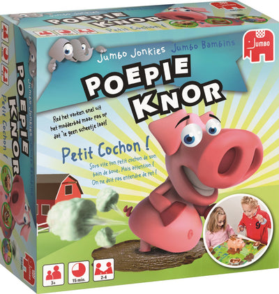 Jumbo Jonkies Poepie Knor Kaartspel voor Gelukzoekers