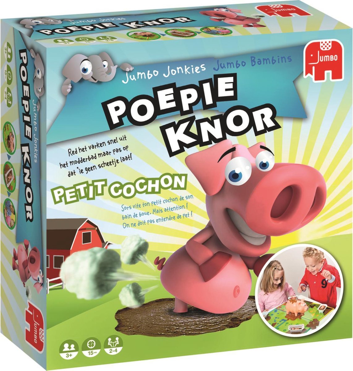 Jumbo Jonkies Poepie Knor Kaartspel voor Gelukzoekers