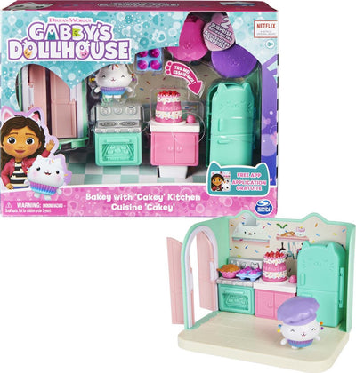 Gabby's Poppenhuis Bakset met Cakey en Accessoires