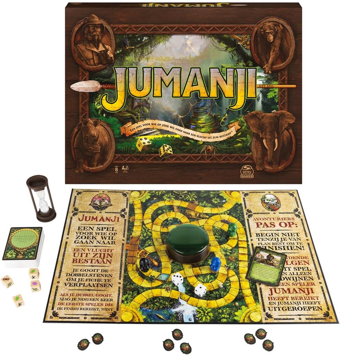 Spin Master Jumanji Avonturenspel Editie voor 8+