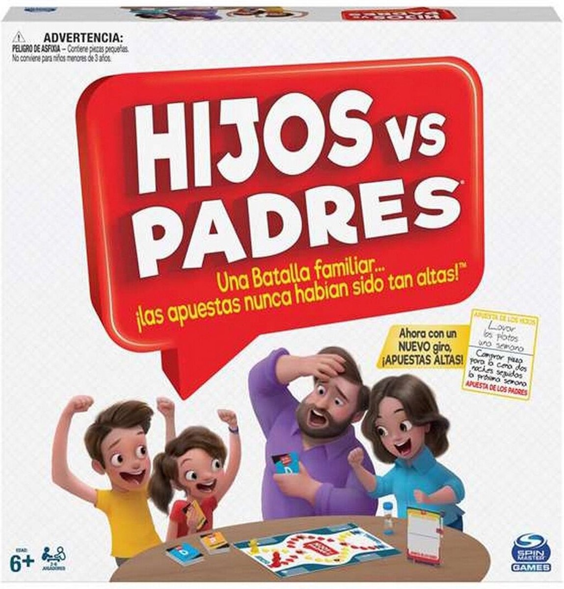 Spin Master Beat the Parents Vragenquiz voor de Familie