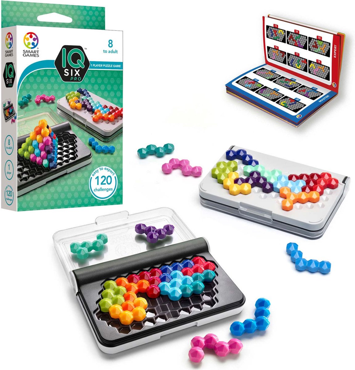 SmartGames IQ Six Pro - Uitdagende Puzzeluitdaging