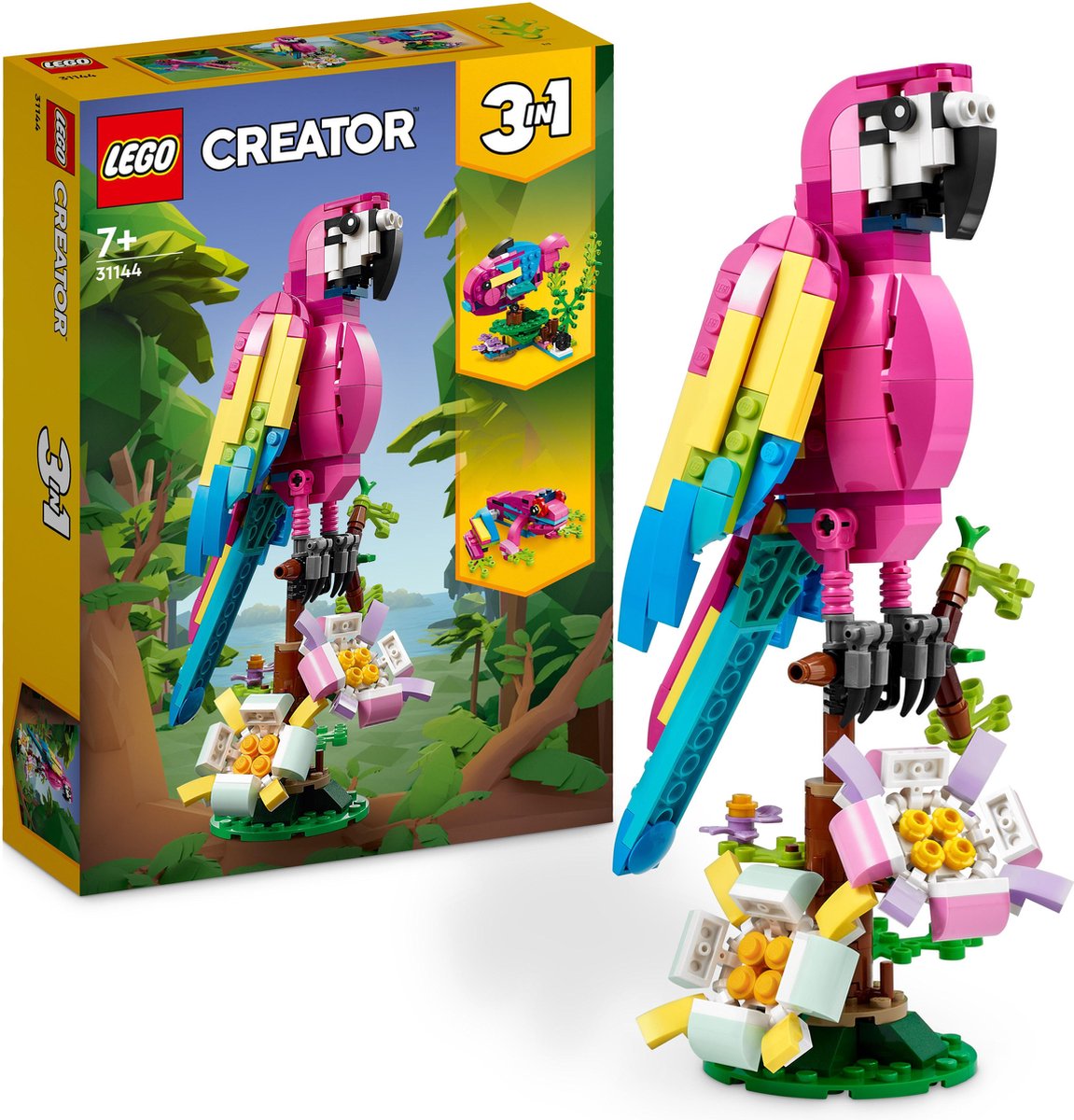 LEGO Creator Exotische Roze Papegaai - 31144