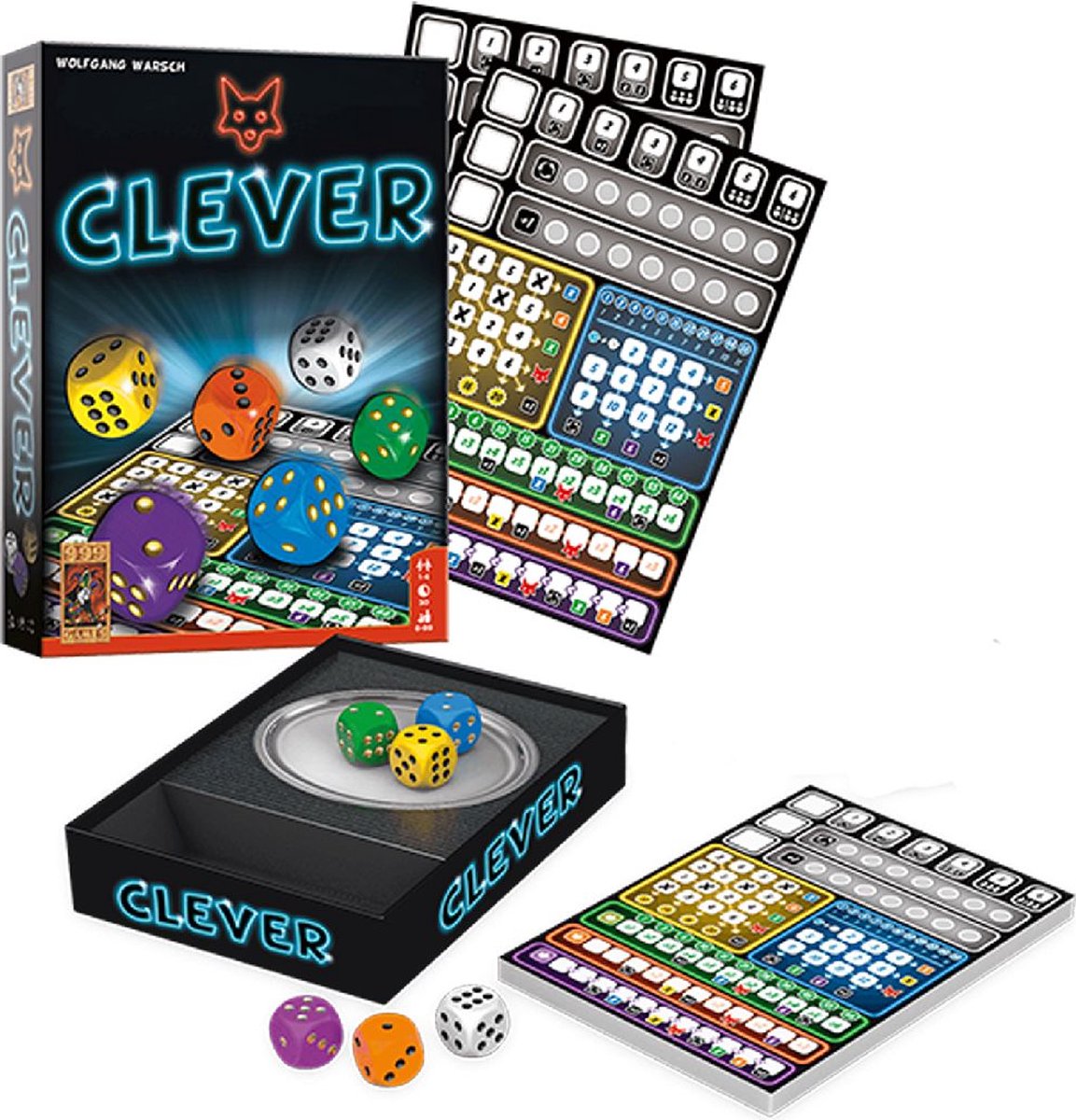 999 Games Clever Dobbelspel