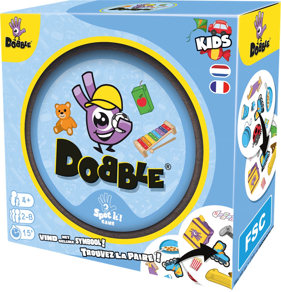 Zygomatic Dobble Kids Kaartspel voor Kinderen
