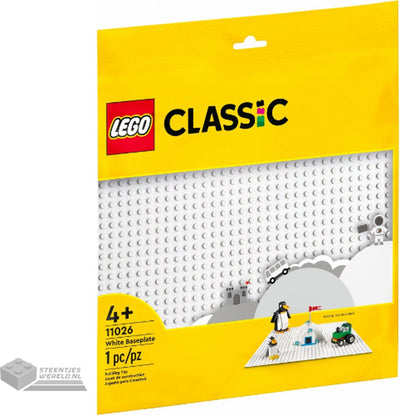 LEGO Classic Witte Bouwplaat 32x32 - 11026