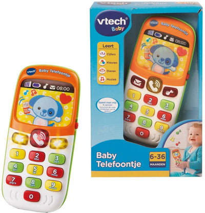 VTech Baby Speeltelefoon met Geluid en Licht
