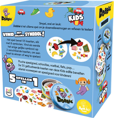 Zygomatic Dobble Kids Kaartspel voor Kinderen