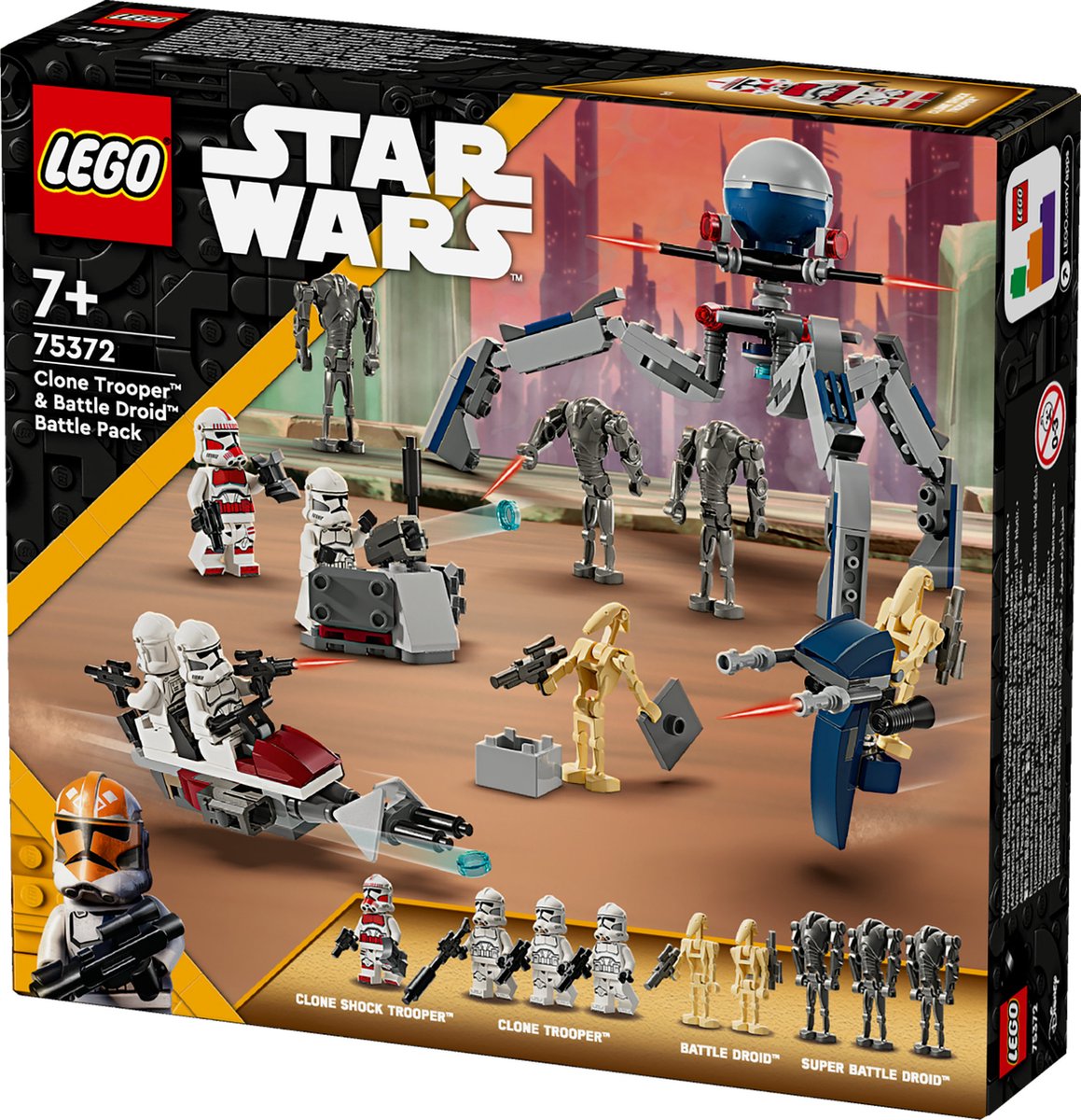 LEGO Star Wars Clone Trooper & Battle Droid Set - 75372