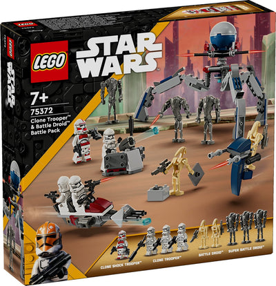 LEGO Star Wars Clone Trooper & Battle Droid Set - 75372