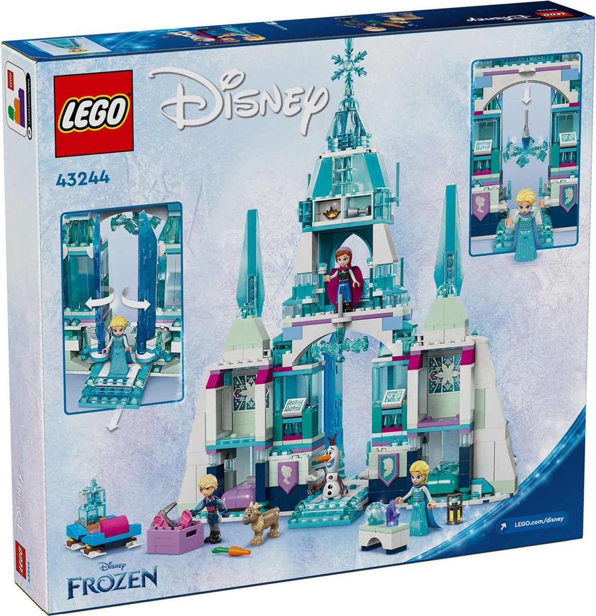 LEGO Disney Frozen Elsa's IJspaleis - 43244