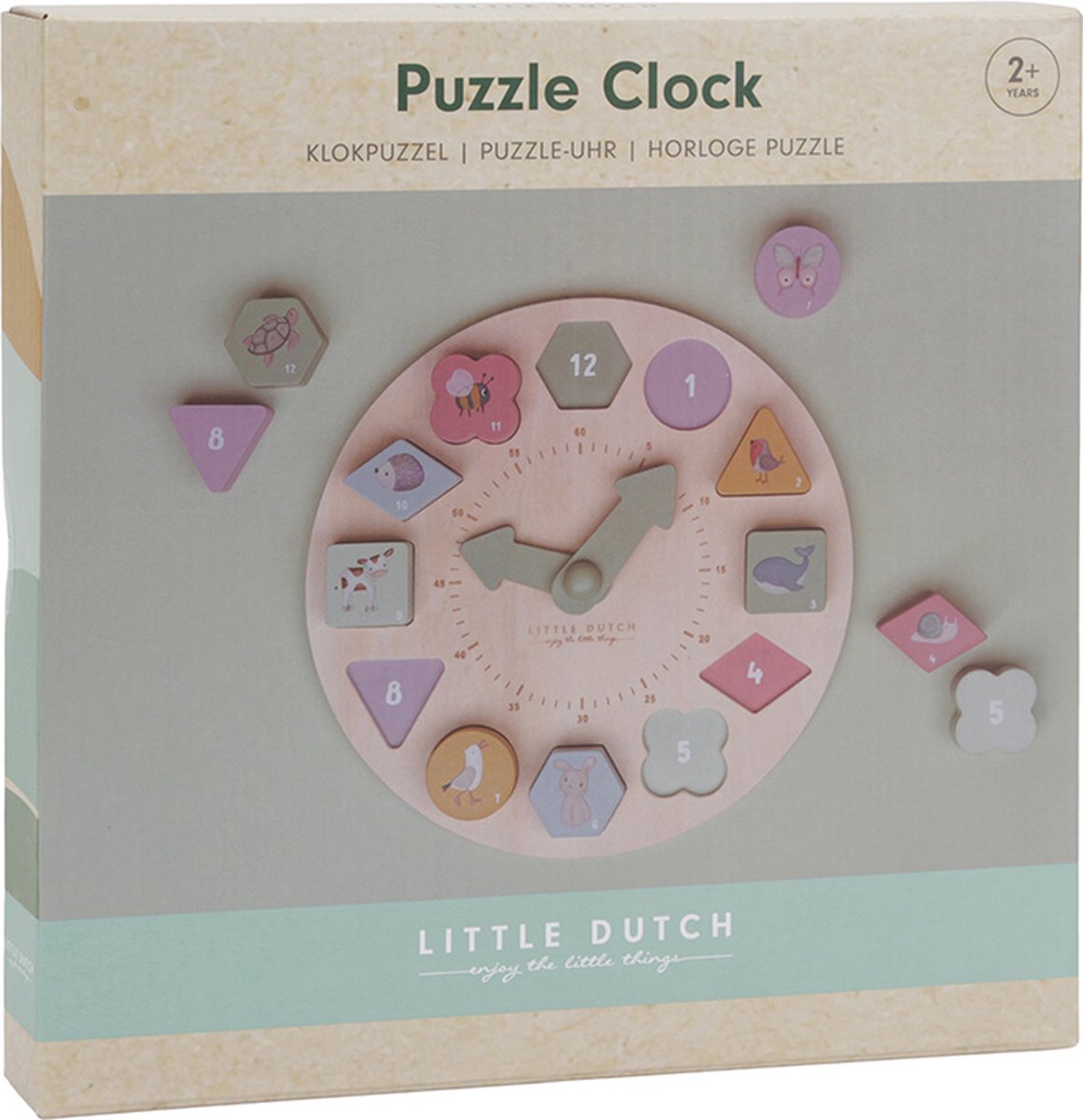 Little Dutch Educatieve Horlogepuzzel FSC